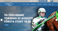 Desktop Screenshot of orebrotravet.se