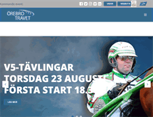 Tablet Screenshot of orebrotravet.se